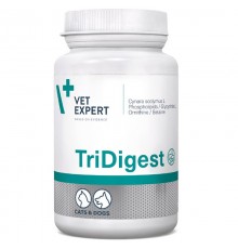 Таблетки для собак и котов TriDigest для поддержания здоровья пищеварения №40 VetExpert