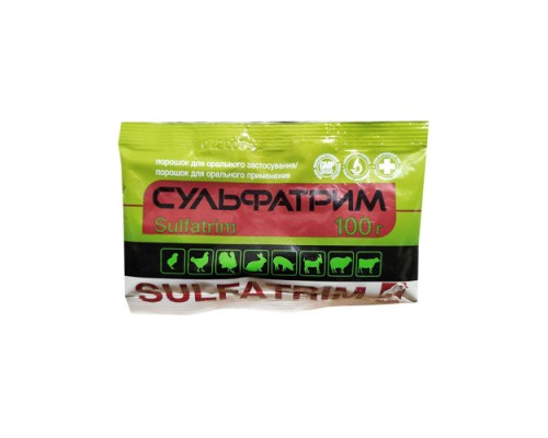 Сульфатрим порошок оральний 100 г O.L.KAR