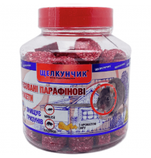 Парафиновые брикеты Щелкунчик красный от крыс и мышей с ароматом сыра 320 г Агромаг