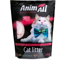 Наполнитель для кошачьих туалетов силикагель Розовый лепесток 3,8 л AnimAll