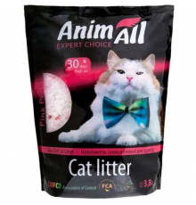 Наполнитель для кошачьих туалетов силикагель Розовый лепесток 3,8 л AnimAll