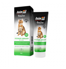 Фітопаста для профілактики сечокам’яної хвороби у котів 100 мл AnimAll VetLine Urinary    