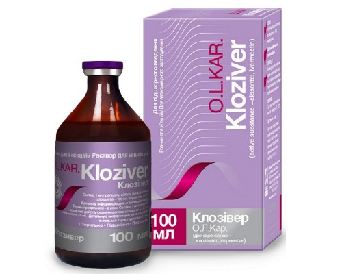 Клозівер для інєкцiй 100 мл O.L.KAR