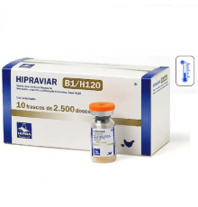Вакцина Ла-Сота Ньюкасла Хиправиар-B1 H120 2500 доз Hipra