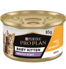 Корм д/котят беби  Проплан Proplan Деликат Delicate мус курка консерва 85 г\24уп 