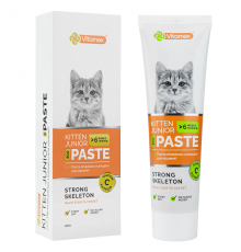 Паста для котят витаминная Kitten Junior Paste с кальцием и бета-глюканом 100 г Vitomax