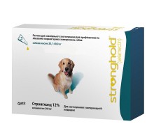 Раствор для собак 20-40 кг Стронгхолд 12% от паразитарных заболеваний 1 пипетка Zoetis