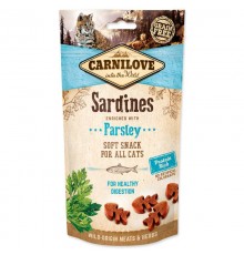 Лакомство для котов Soft Snack с сардиной и петрушкой 50 г Carnilove