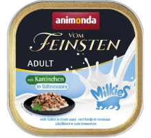 Корм для котов Adult с кроликом в сливочном соусе 100 г Animonda
