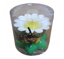 Игрушка для кошек Удочка дразнилка Ромашка и мотылёк арт.P-M(7-10)/3246-1-M-HCT