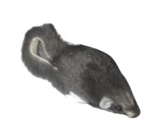 Игрушка для кошек Мышь серая 5 см FOX