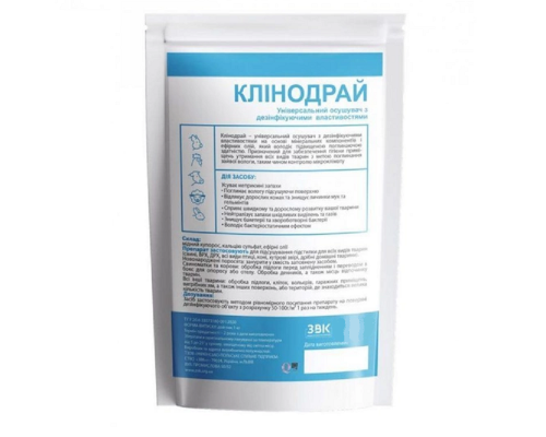 Порошок Клинодрай универсальний осушитель 100 г УПСП ЗВК