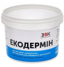 Мазь Екодермин  противовоспалительная и антисептическая для копыт 320 г ЗВК