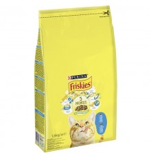Корм для котів Фріскіс лосось овочі 1,5 кг