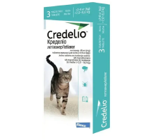 Таблетки жевательные для кошек 2-8 кг Credelio от блох и клещей №3 Elanco