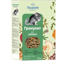Корм для шиншилл Гранулят 500 г Природа