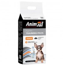 Пелюшки для собак і цуценят Puppy Training Pads 60*60 см з активованим вугіллям 50 штук AnimAll