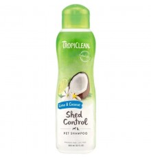 Шампунь для собак и кошек Lime & Coconut Shed Control  для облегчения процесса линьки 355 мл Tropiclean