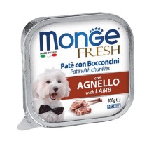 Корм для собак Dog Fresh Agnello with Lamb паштет с мясом ягненка 100 г Monge