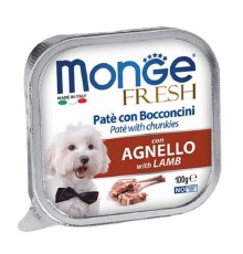 Корм для собак Dog Fresh Agnello with Lamb паштет с мясом ягненка 100 г Monge