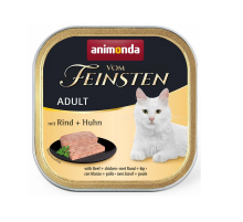 Корм для котов Adult с говядиной и курицей  100 г Animonda