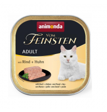 Корм для котів Adult з яловичиною та  куркою100 г Animonda