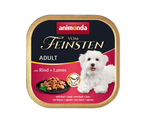 Корм для собак Adult з яловичиною та ягнятиною 150 г Animonda