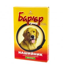 Барьер ошейник от блох и клещей для собак черный Продукт