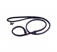 Поводок-удавка  Collar  SOFT круглая 10 мм 183 см черный