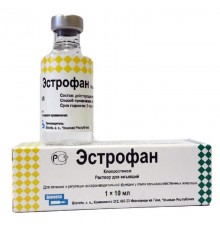Раствор для инъекций Эстрофан гормональный препарат сельскохозяйственным животным 10 мл BioVeta