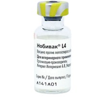 Вакцина Нобивак L4 от лептоспироза собак 1 флакон 1 доза MSD AH