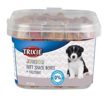 Лакомство для щенков Junior Soft Snack Bones с кальцием 140 г Trixie 31518