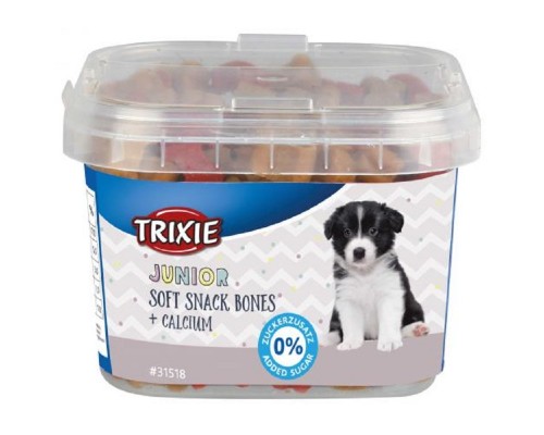 М'які ласощі з кальцієм для цуценят Junior Soft Snack Bones 140 г Trixie