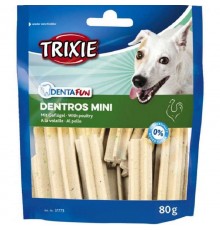 Ласощі Trixie для собак Dentros Mini жувальні шматочки 60г 31773