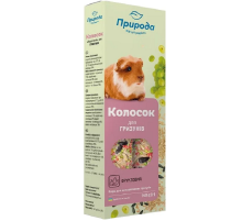 Корм  Колосок фруктовый для грызунов 140 г Природа