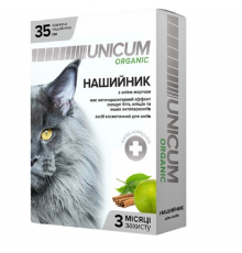 Унікум Unicum organic нашийник від ектопаразитів для котів 35 см