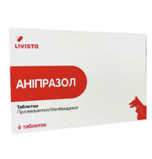 Таблетки для собак и кошек Анипразол антигельминтик  №6 Livisto