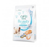 Сухий корм для собак Beauty Podium Shiny Coat Dental Care блискуча вовна догляд за зубами з морепродуктами 1,5 кг Optimeal