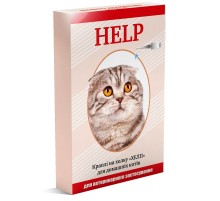 Капли на холку для домашних кошек Help инсектоакарицидное средство Круг