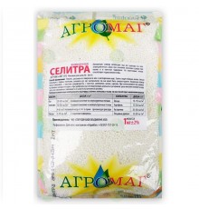 Азотное удобрение Селитра аммиачная для подкормок садовых и огородных культур Агромаг 1 кг