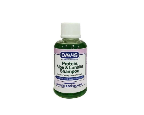 Шампунь Davis PROTEIN, ALOE & LANOLIN - з протеїном і ланоліном для собак і котів (концентрат) - 50 мл пробник