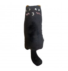Игрушка д/кош Кошечка с кошачьей мятой 15 см арт.HCT-33511-M черная