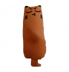 Игрушка д/кош Кошечка с кошачьей мятой 15 см арт.HCT-33511-M оранжевая