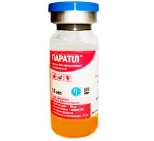 Раствор Паратил комбинированный антибиотик с антимикробным и антибактериальным действием 10 мл Ветсинтез