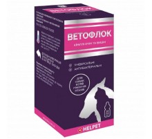 Краплі для собак і котів Ветофлок при запаленнях очей і вух 10мл Ветсинтез