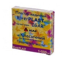 Пластырь медицинский RiverPlast Классический на тканевой основе 1 см х 500 см IGAR