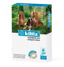 Килтикс ошейник 48 см для средних собак Bayer