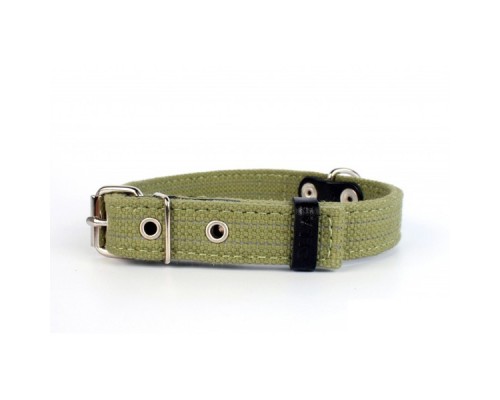 Нашийник з бавовняної смужкою подвійний 20мм * 32-42см COLLAR 6136