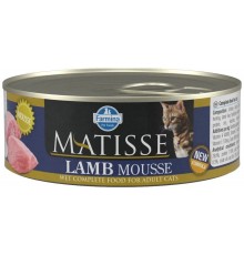 Влажный корм для котов Фармина Farmina MATISSE CAT MOUSSE LAMB с ягненком, 85 г