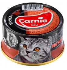 Корм Carnie паштет з качкою для дорослих котів 90 г Carnie